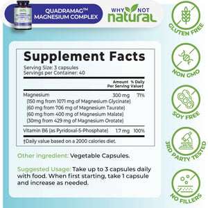 4-in-1 Magnesium Complex Supplement - Apothecary