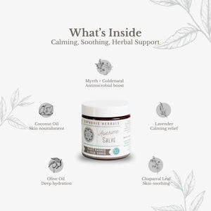 Awesome Salve - Postpartum salve contains organic ingredients like olive oil and coconut for skin in the United States.