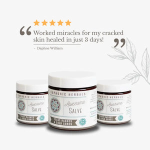 Awesome Salve - Postpartum salve contains organic ingredients like olive oil and coconut for skin in the United States.