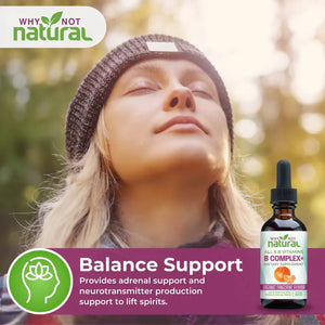 B Complex Liquid: All 8 Vitamins +Natural Stress & Energy - Apothecary This liquid provides in bioavailable forms.