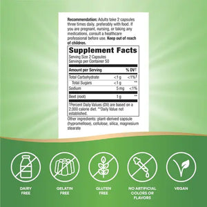 Beet Root Capsules - Supplements