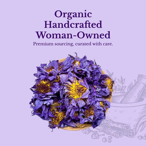 Blue Lotus Flower - Herbs flowers from Euphoric Herbals offer relaxation and stress relief. These dried feature purple