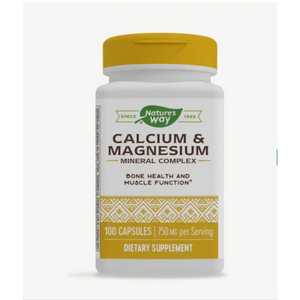 Calcium & Magnesium Complex - 100 CAPSULES - Supplements