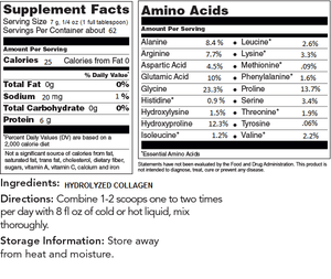 Collagen Peptides Grass-Fed - Apothecary