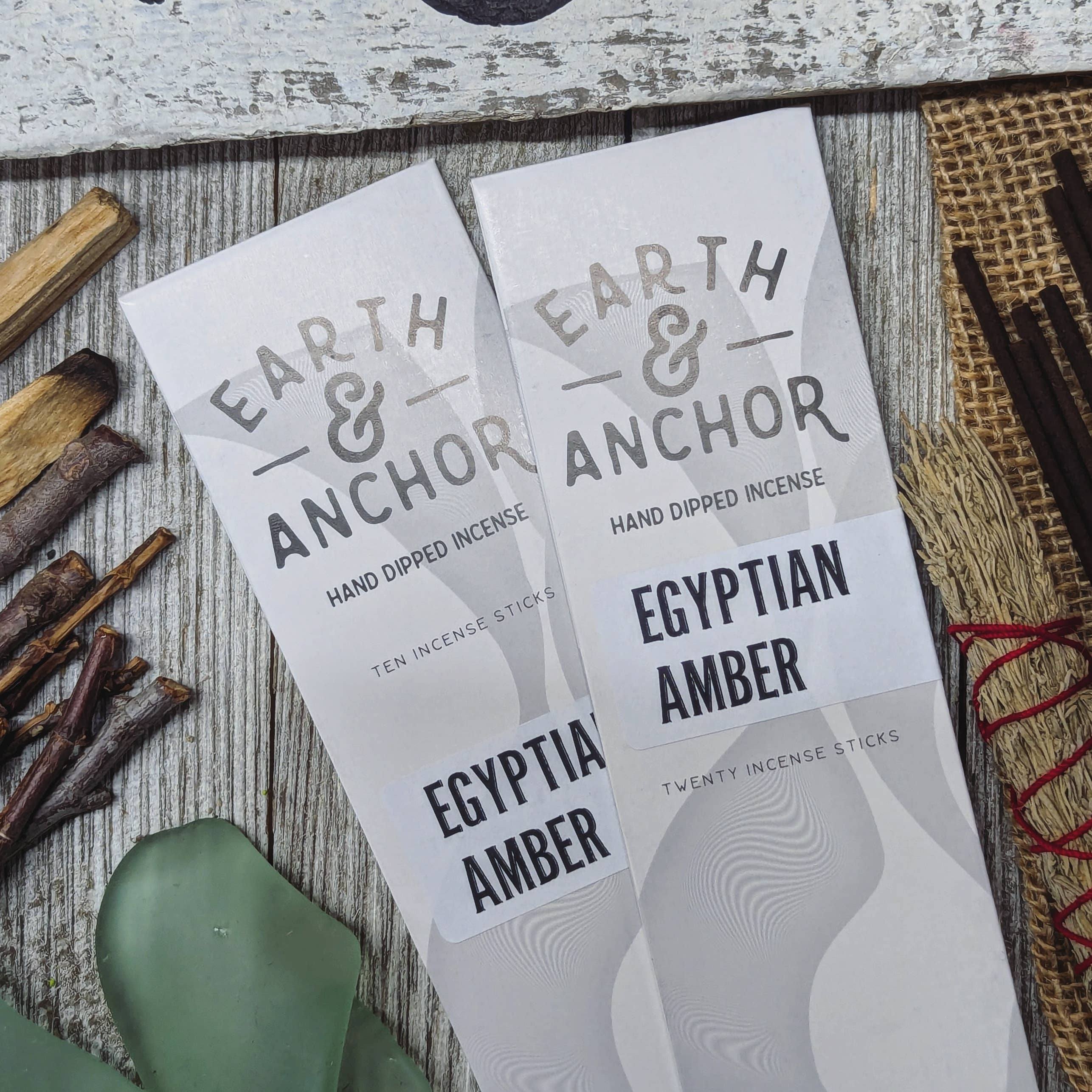 Egyptian Amber Hand Dipped Incense - Apothecary