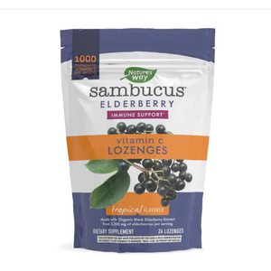 Elderberry Vitamin C Lozenges - Supplements