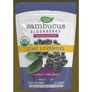 Elderberry Zinc Lozenges - Supplements