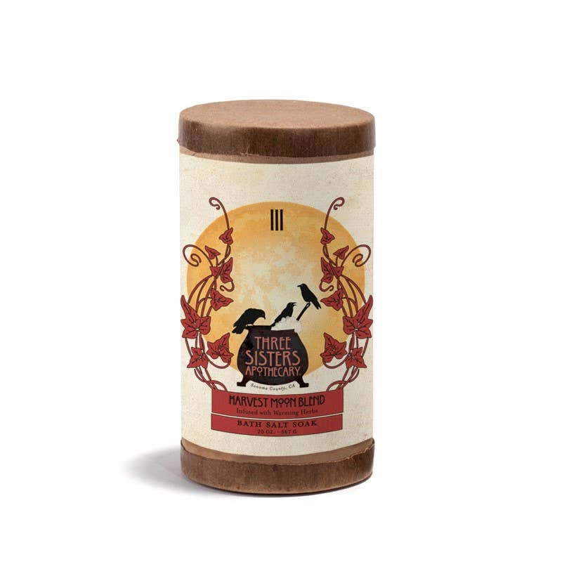 Harvest Moon Bath Salt Soak - LARGE (20oz) - Skin Care Our harvest moon bath salt soak pays homage to the power
