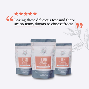 Iron Tonic Herbal Tea - Pregnancy tea by Euphoric Herbals a nourishing formula to restore & boost low iron levels.