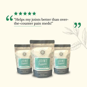 Joint Support Tea - TEA contains devil’s claw for inflammation and dandelion leaf toxins. This herbal infusion supports