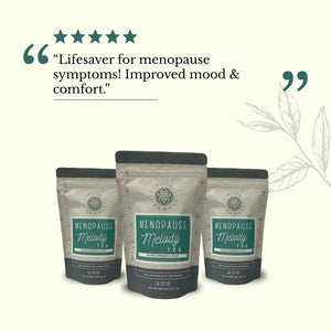 Menopause Melody Tea - TEA tea contains chaste tree black cohosh and wild yam root. This loose leaf herbal blend helps
