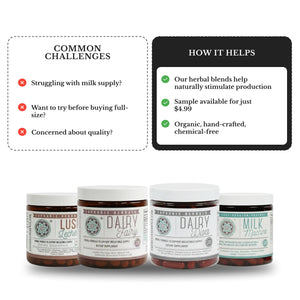 Milk Machine & Lush Leche Duo - Increase Supply Boost lactation naturally with premium breastfeeding herbal supplements