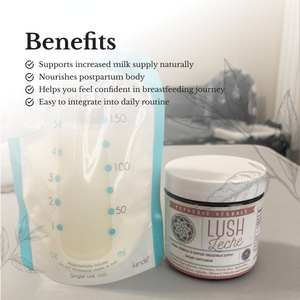 Milk Machine & Lush Leche Duo - Increase Supply Boost lactation naturally with premium breastfeeding herbal supplements