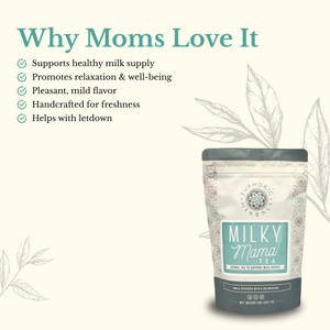 Milky Mama Tea - Home page Boost lactation naturally with premium breastfeeding herbal supplements for postpartum.
