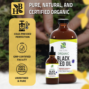 Organic Black Seed Oil - Apothecary