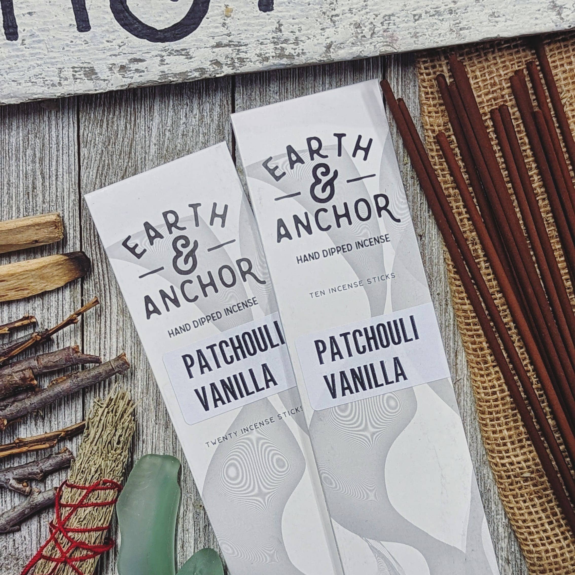 Patchouli Vanilla Hand Dipped Incense - Apothecary