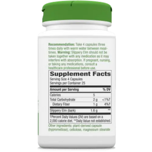 Slippery Elm Capsules - Supplements
