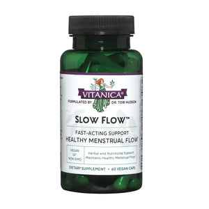 Slow Flow - Supplements contains calcium ascorbate and aerial parts of herbs. This dietary supplement supports normal