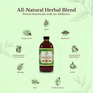 Soursop Bitters - Apothecary Discover the powerful benefits of sea moss and herbs! Boost immunity enhance digestion