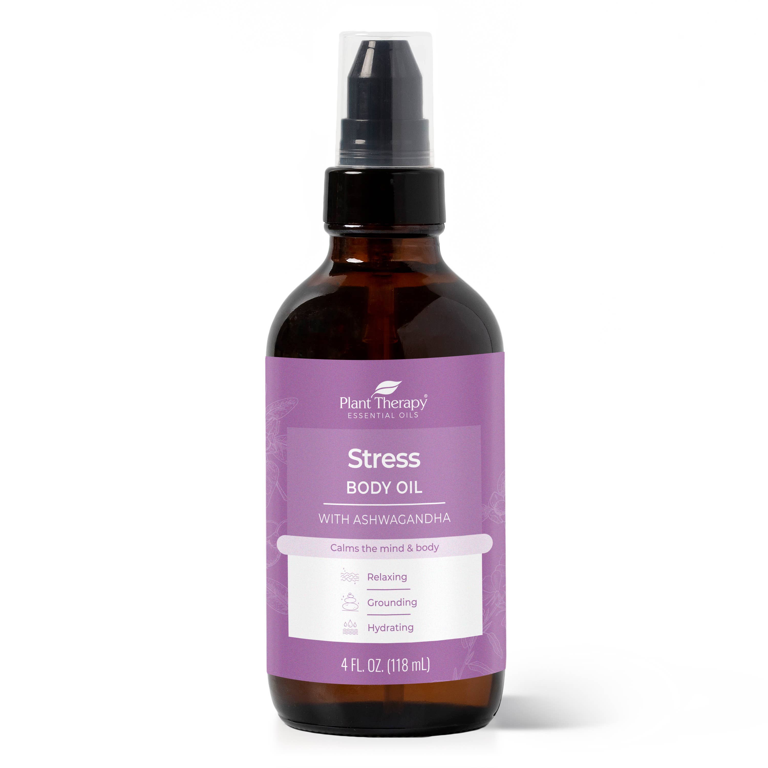 Stress Body Oil with Ashwagandha - Essential Oils
