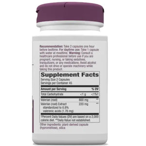 Valerian Root and Extract Capsules - Supplements