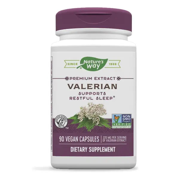 Valerian Root and Extract Capsules - Supplements