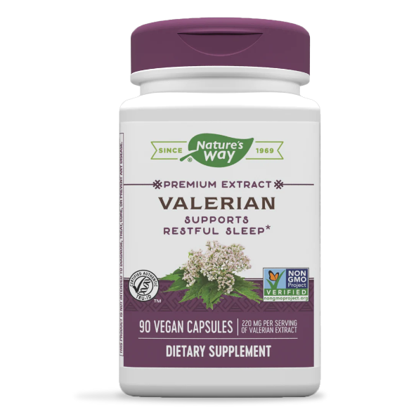 Valerian Root and Extract Capsules