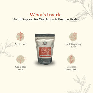 Vascular Toning Tea - 30 Cup Servings - Pregnancy Discover the Power of Herbal Tea! Say goodbye to varicose veins