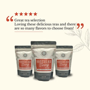 Vascular Toning Tea - 30 Cup Servings - Pregnancy Discover the Power of Herbal Tea! Say goodbye to varicose veins