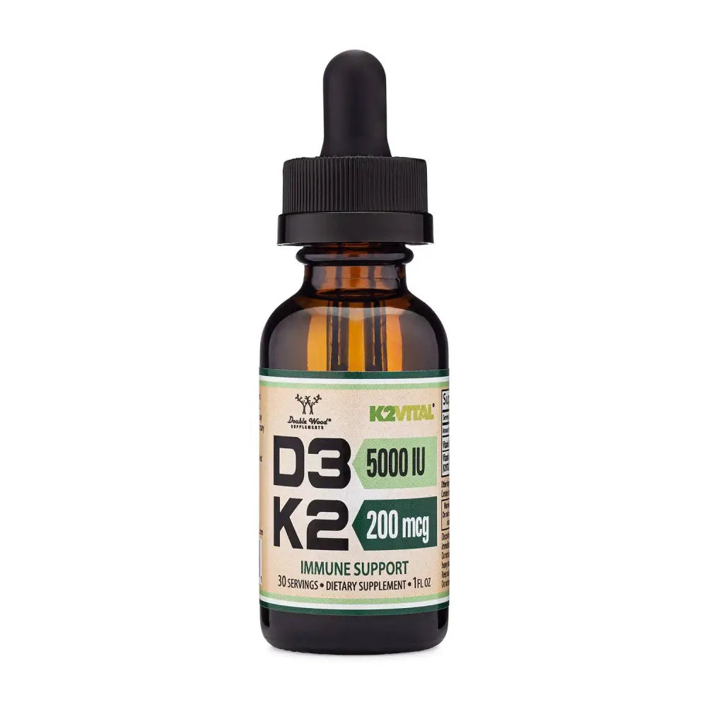 Vitamin D3 + K2 Liquid Drops - Apothecary provide immune support and bone health. This United States supplement