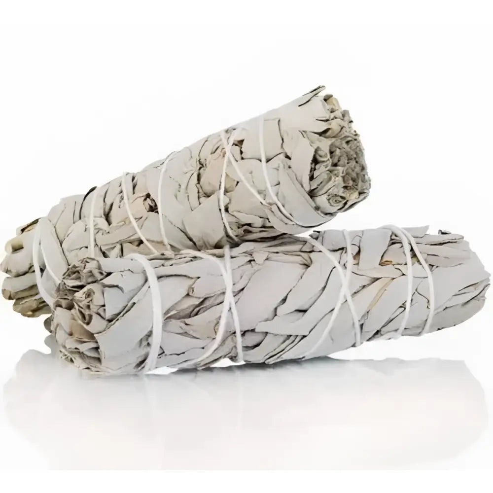 White Sage Smudge Stick - Herbs California sticks from Euphoric Herbals feature organic Salvia apiana. These four inch