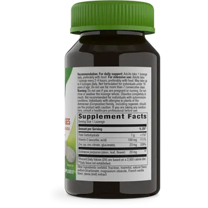 Zinc & Vitamin C Lozenges - Supplements