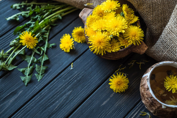 health benefits of dandelion tea