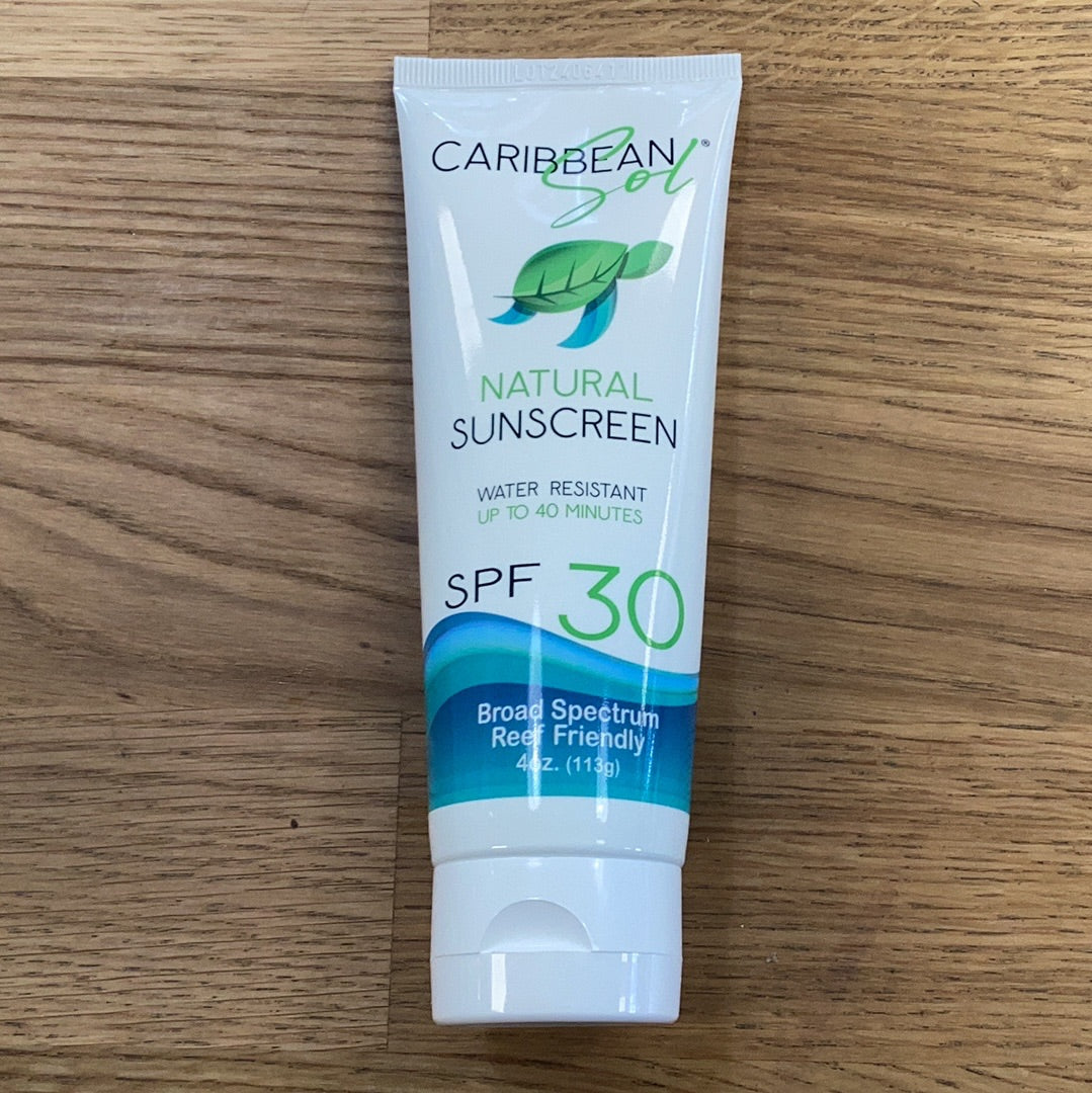 Caribbean Sol Sunscreen - Reef Safe