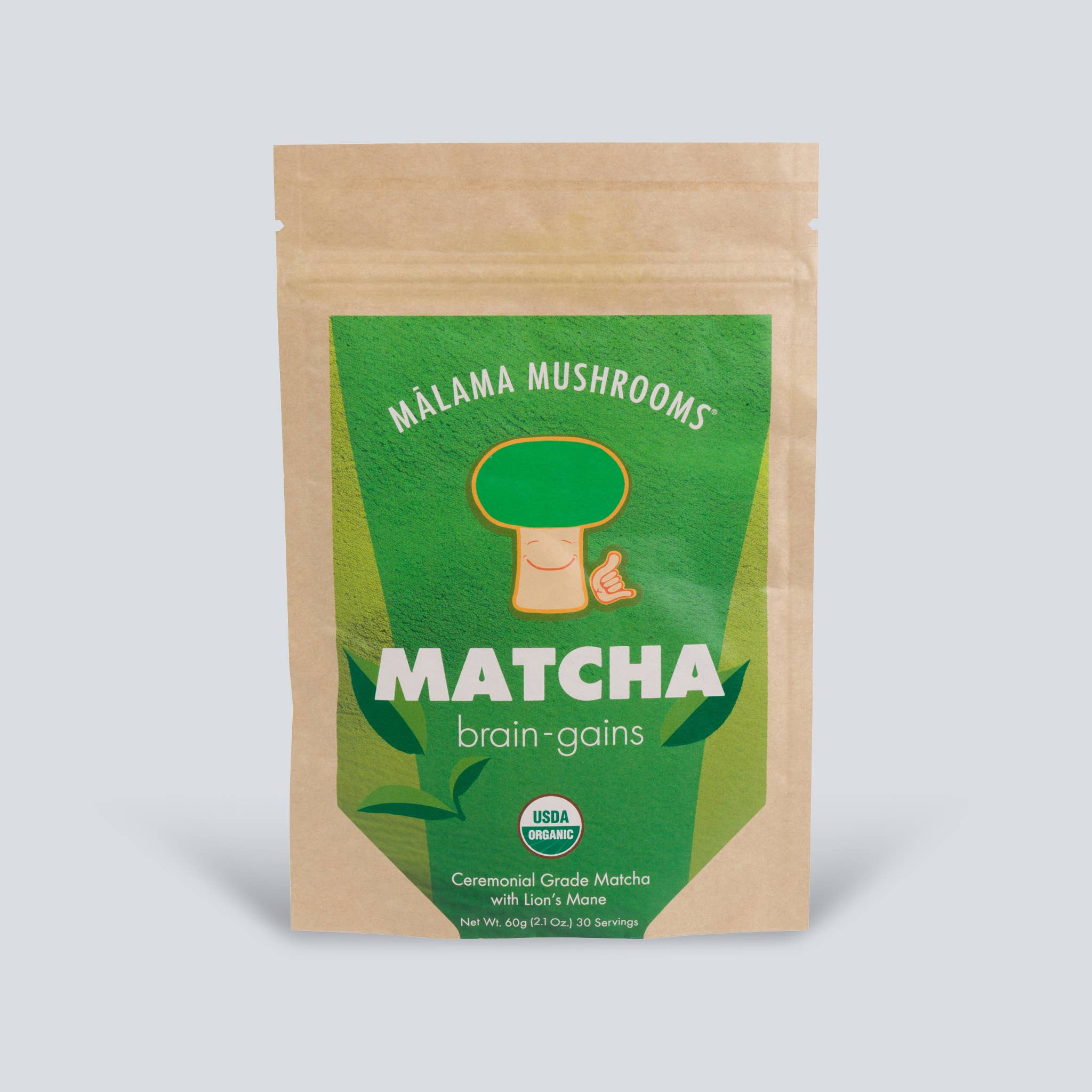 Mushroom Matcha with Lion's Mane