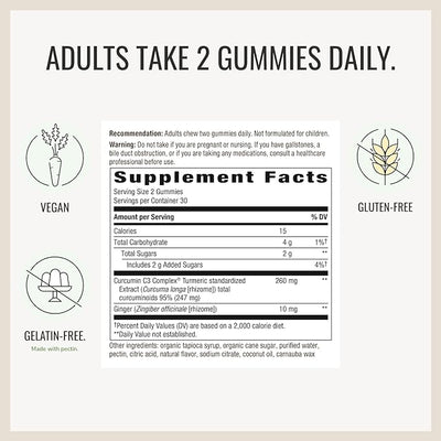 Turmeric Ginger Gummies