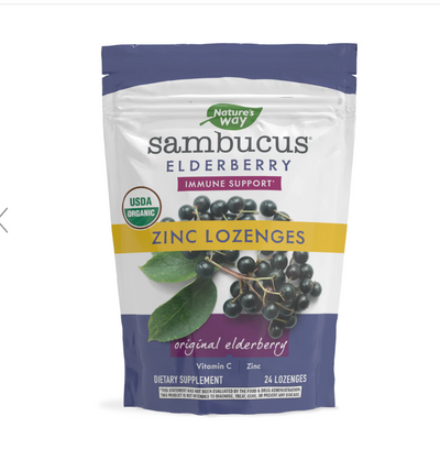 Elderberry Zinc Lozenges