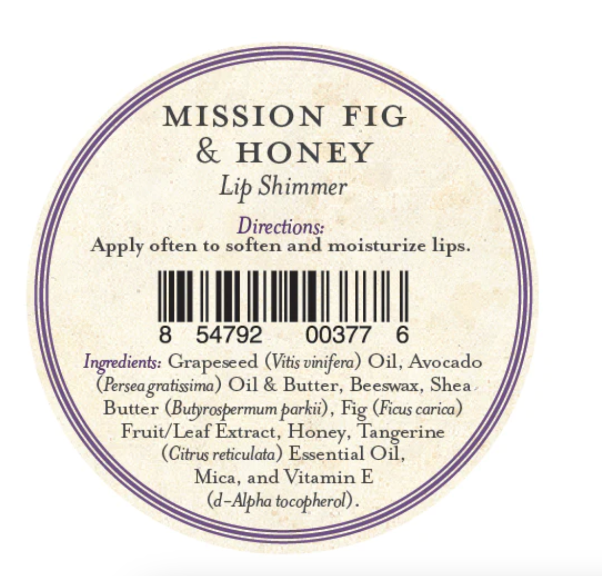 California Mission Fig Honey Lip Shimmer
