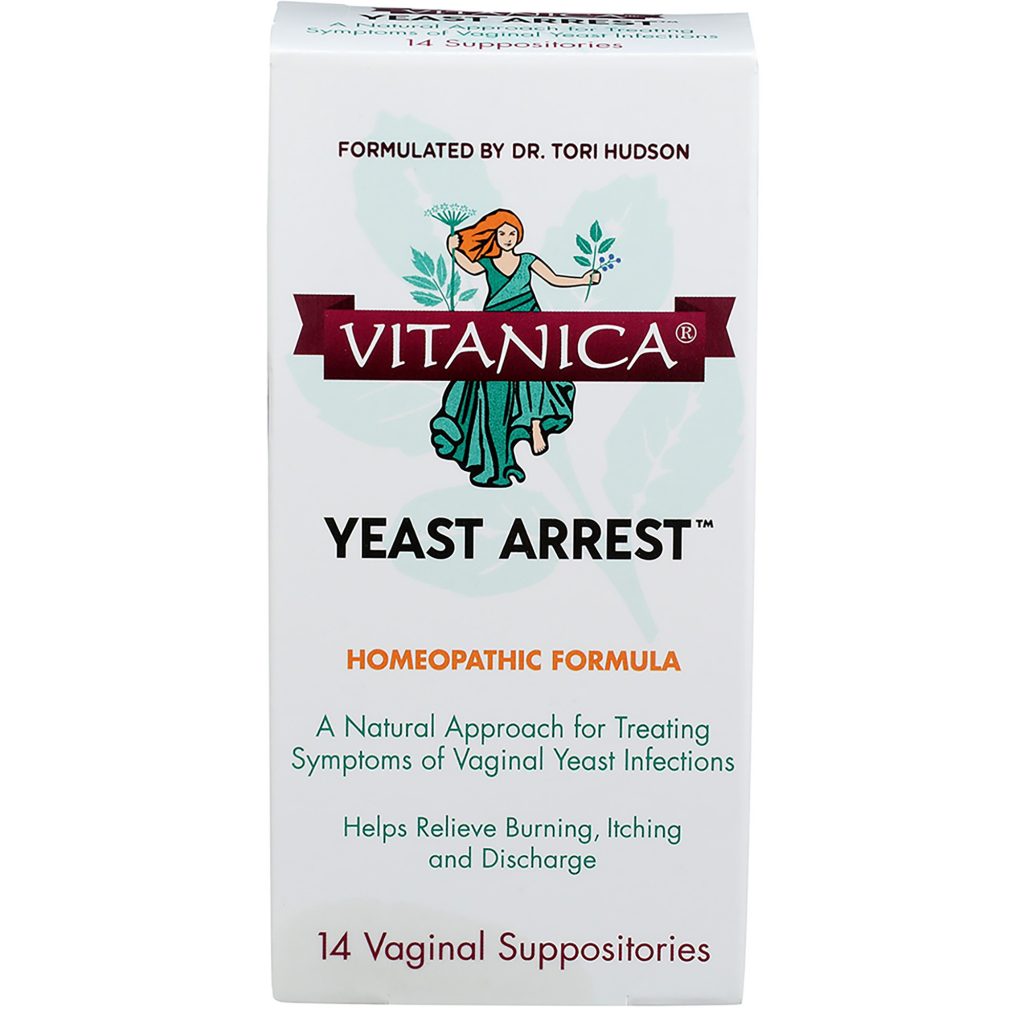 Yeast Arrest Vaginal Suppositories