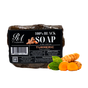 African Black Turmeric Soap Bar - Body Care