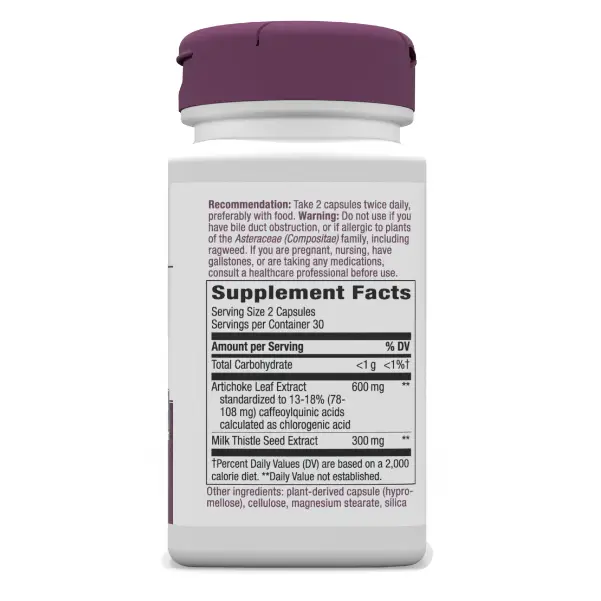 Artichoke Leaf Capsules - Supplements