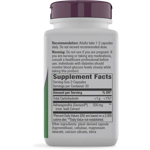 Ashwagandha Root Capsules - Supplements