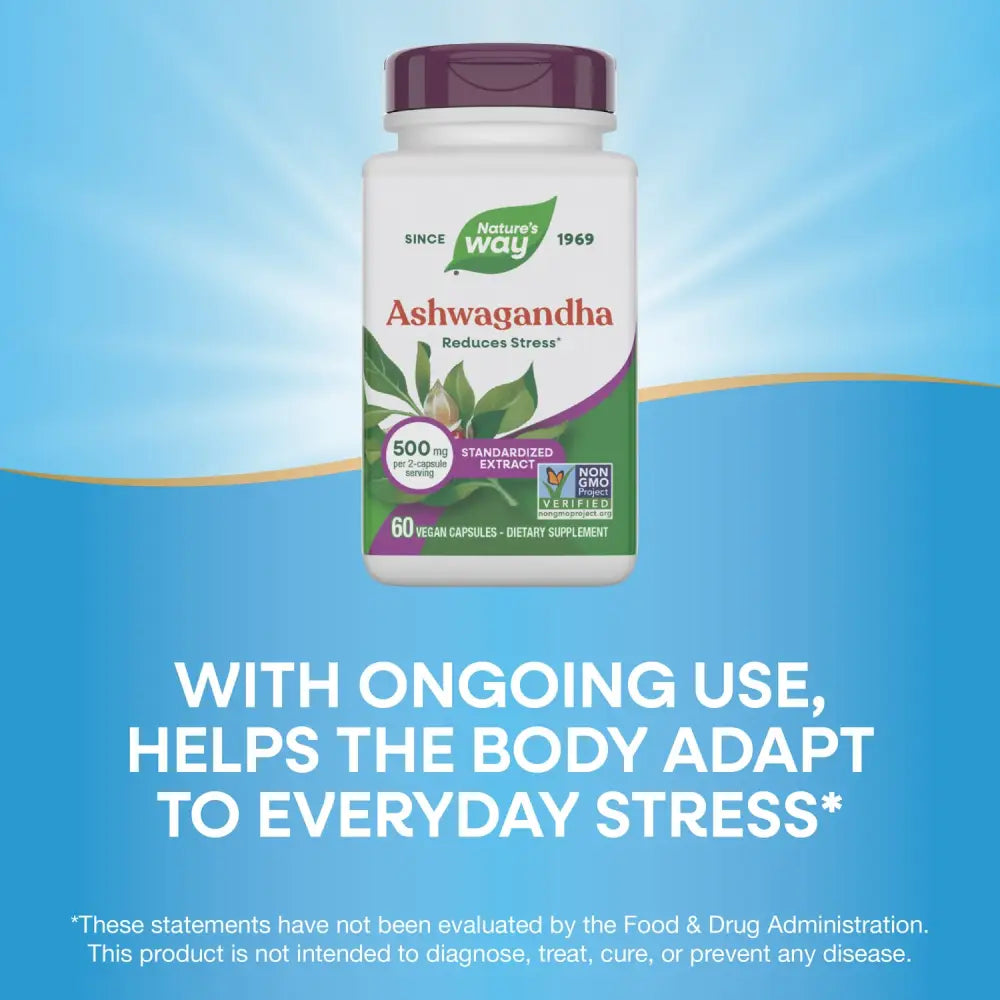 Ashwagandha Root Capsules - Supplements