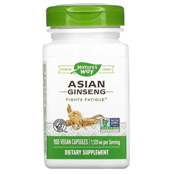 Asian Ginseng Capsules - Supplements
