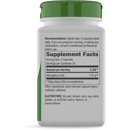 Astragalus Root Capsules - Supplements