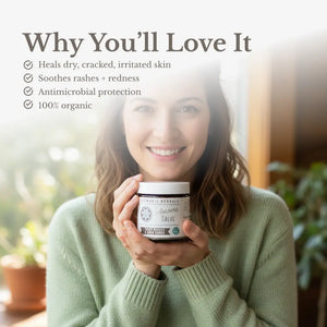 Awesome Salve - Postpartum salve contains organic ingredients like olive oil and coconut for skin in the United States.