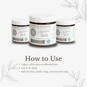 Awesome Salve - Postpartum salve contains organic ingredients like olive oil and coconut for skin in the United States.