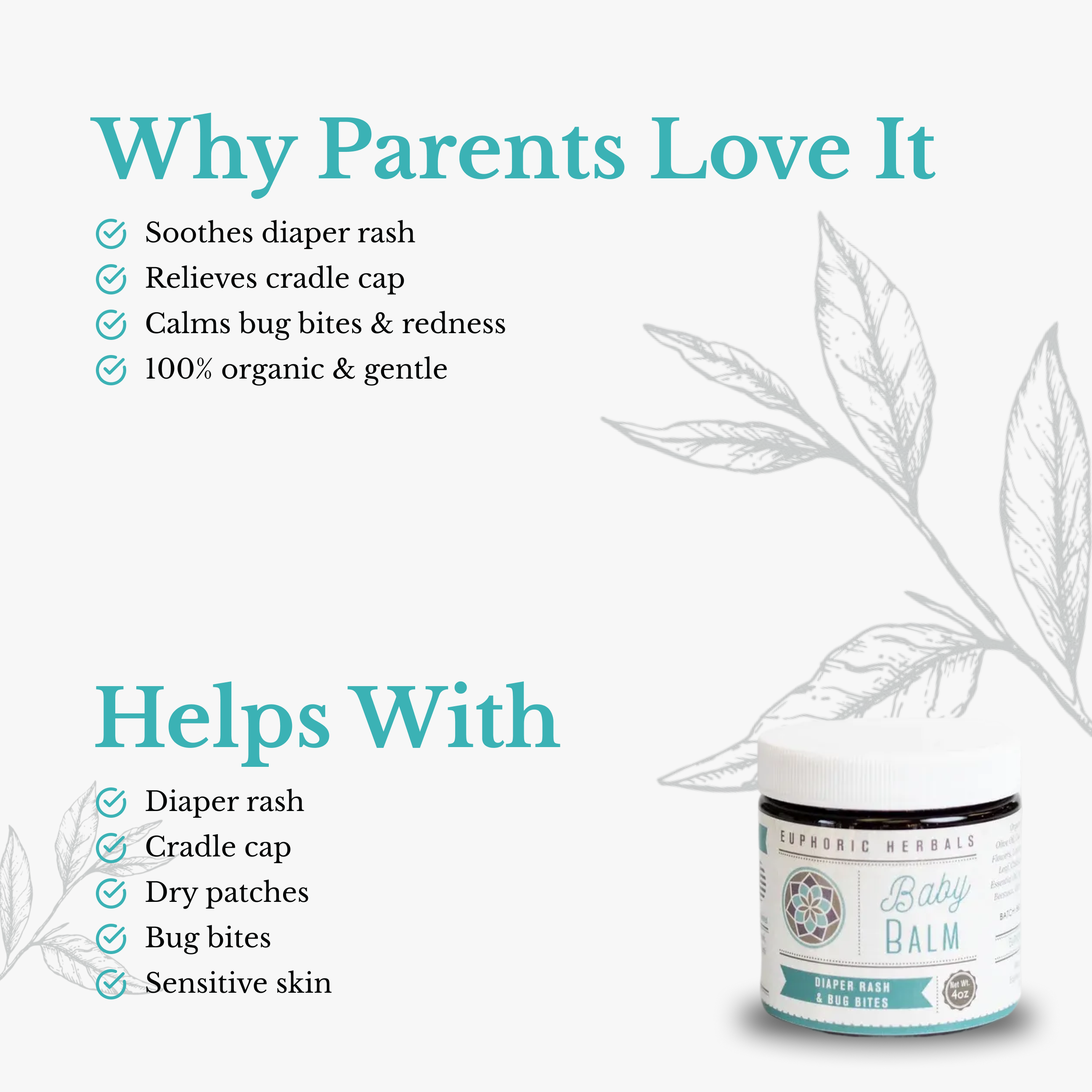 Baby Balm Herbal Salve - Pregnancy Tea