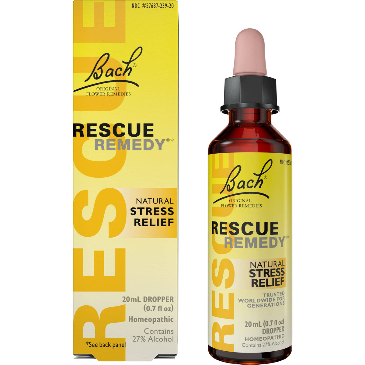 Bach Rescue Remedy Natural Stress Relief - Apothecary