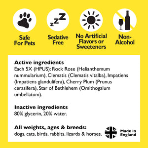 Bach Rescue Remedy Pet Natural Stress Relief - Apothecary